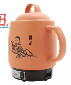 Ấm sắc thuốc điện Fujika 3 lít MÀU VÀNG GỐM SỨ