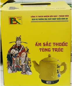ẤM SẮC THUỐC TRƯỜNG THỌ TÙNG TRÚC 3.2L TẶNG VÒNG SỨ ẤM SẮC THUỐC TRƯỜNG THỌ TÙNG TRÚC 3.2L TẶNG VÒNG SỨ