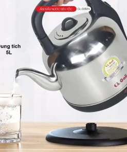 Ấm đun siêu tốc dung tích lớn 5 lít chính hãng Gali GL-0050N