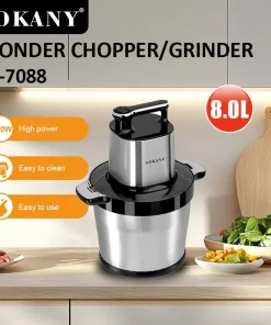 Máy xay thịt Sokany cối inox 4 lít 6.5 lít 8 lít công suất 800W 1500W