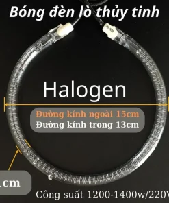 Alternative view of Bóng Halogen cacbon lò nướng thủy tinh đường kính 15cm loại tốt