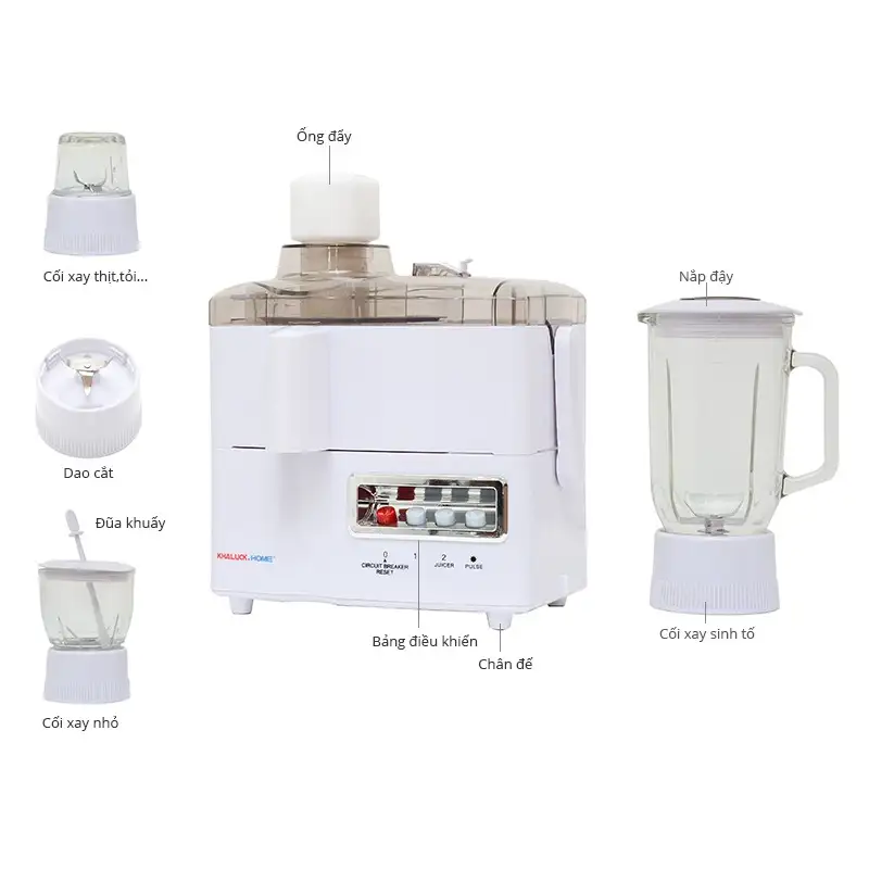 Cối xay thịt máy xay đa năng các hãng như Gali Khaluck Asanzo Bigsun Sunhouse Cối xay thịt máy xay đa năng các hãng như Gali Khaluck Asanzo Bigsun Sunhouse - Ảnh 9