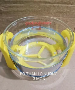 Đầu lò nướng thủy tinh và bộ phụ kiện lò nướng thủy tinh/ lò nướng tròn phù hợp các loại lò
