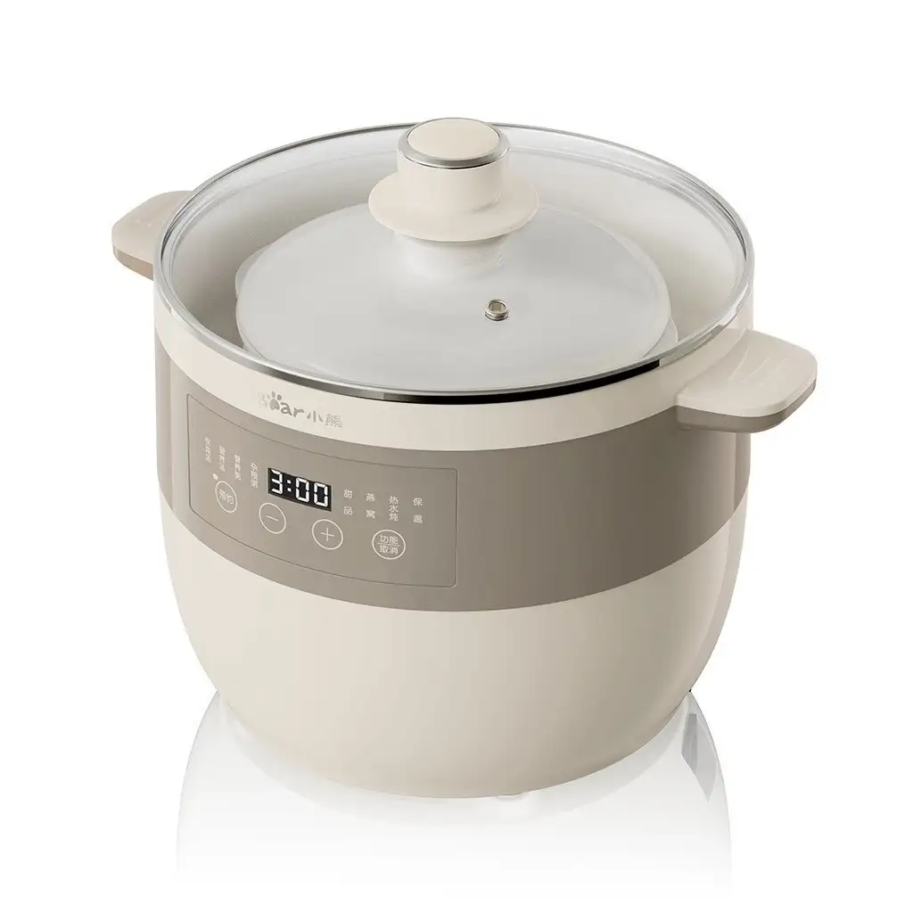 Nồi Nấu Chậm 2.5L Đa Năng Bear DDZ-B25Q3 (KÈM XỬNG HẤP) - Hàng Chính Hãng Nồi Nấu Chậm 2.5L Đa Năng Bear DDZ-B25Q3 (KÈM XỬNG HẤP) - Hàng Chính Hãng - Ảnh 4