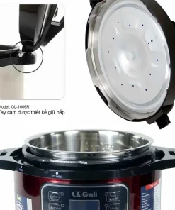 LÒNG NỒI ÁP SUẤT ĐIỆN 6 LÍT Lòng nồi áp suất 6L, Lòng nồi Inox 304 cao cấp. Dùng cho nồi áp suất 6L