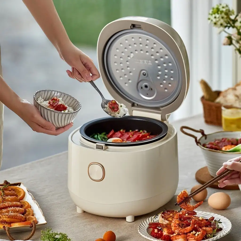 Nồi Cơm Điện 1.5L (lòng nồi 4L) Bear DFB-C40K6 - Hàng chính hãng -BH 18 tháng Nồi Cơm Điện 1.5L (lòng nồi 4L) Bear DFB-C40K6 - Hàng chính hãng -BH 18 tháng - Ảnh 8