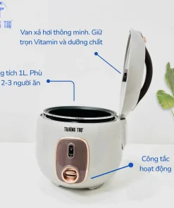 Alternative view of Nồi Cơm Điện Trường Thọ 1.2 lít BA-2813 Công Suất 500W Thiết Kế Chống Dính
