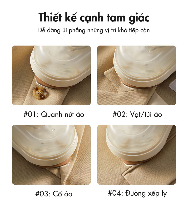 Bàn ủi hơi nước cầm tay Bear GTJ-A12Z2 - Hàng Chính Hãng