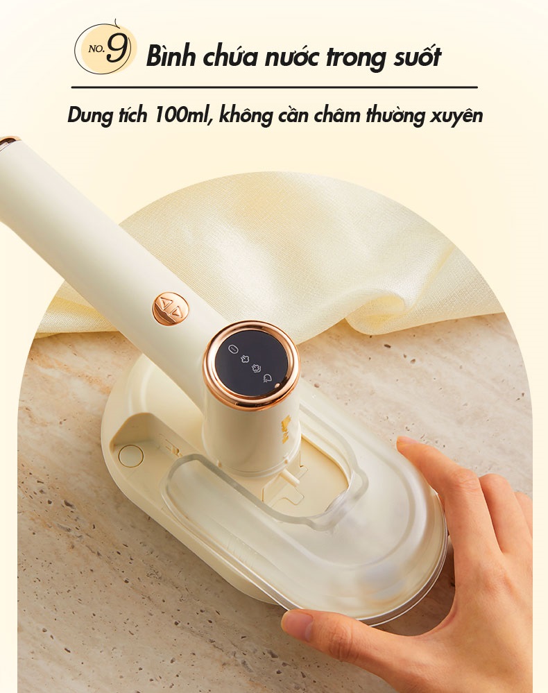 Bàn ủi hơi nước cầm tay Bear GTJ-A12Z2 - Hàng Chính Hãng