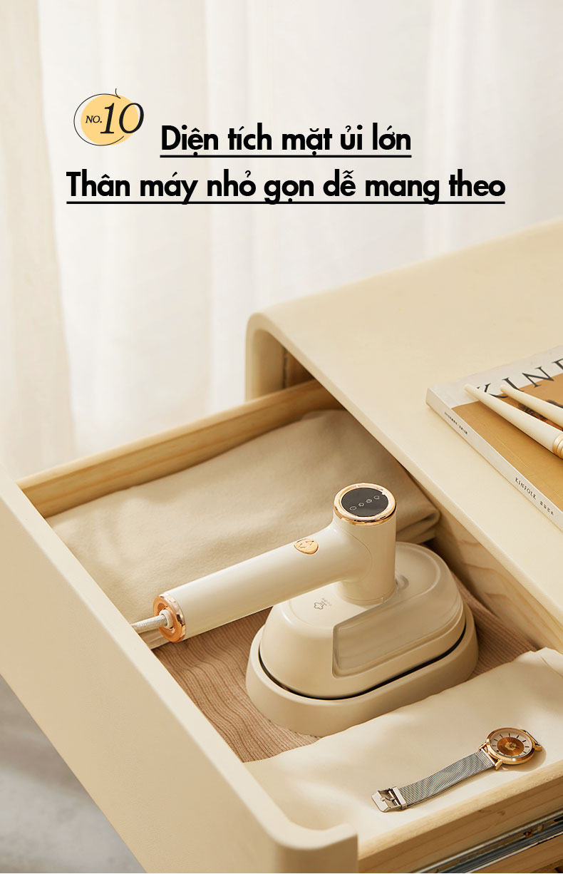 Bàn ủi hơi nước cầm tay Bear GTJ-A12Z2 - Hàng Chính Hãng