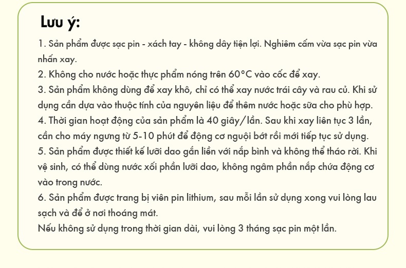 Máy Xay Sinh Tố Cầm Tay LLJ-P10X5 - Hàng Chính Hãng