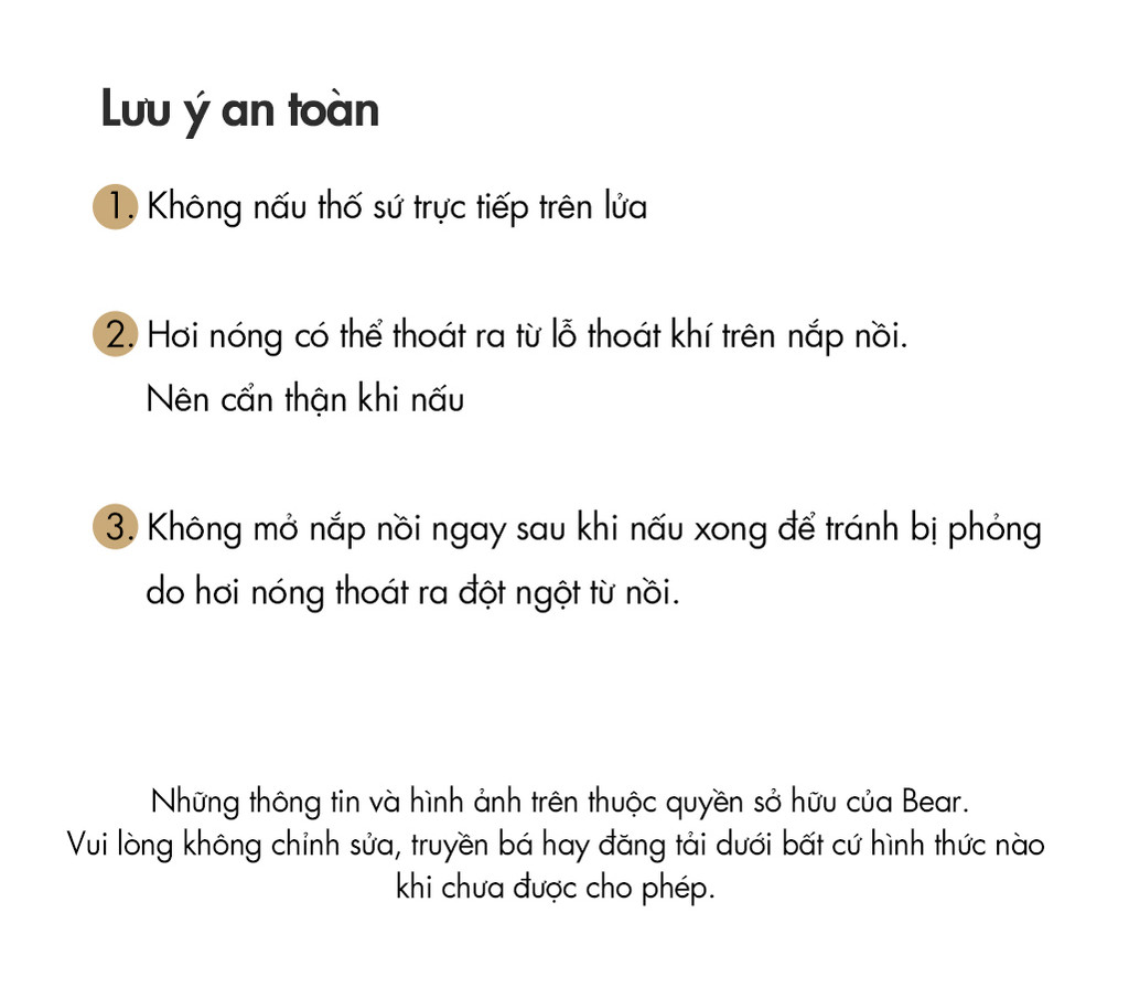 [Livestream] Nồi Nấu Chậm 2.5L Đa Năng Bear DDZ-B25Q3 (KÈM XỬNG HẤP) - Hàng Chính Hãng