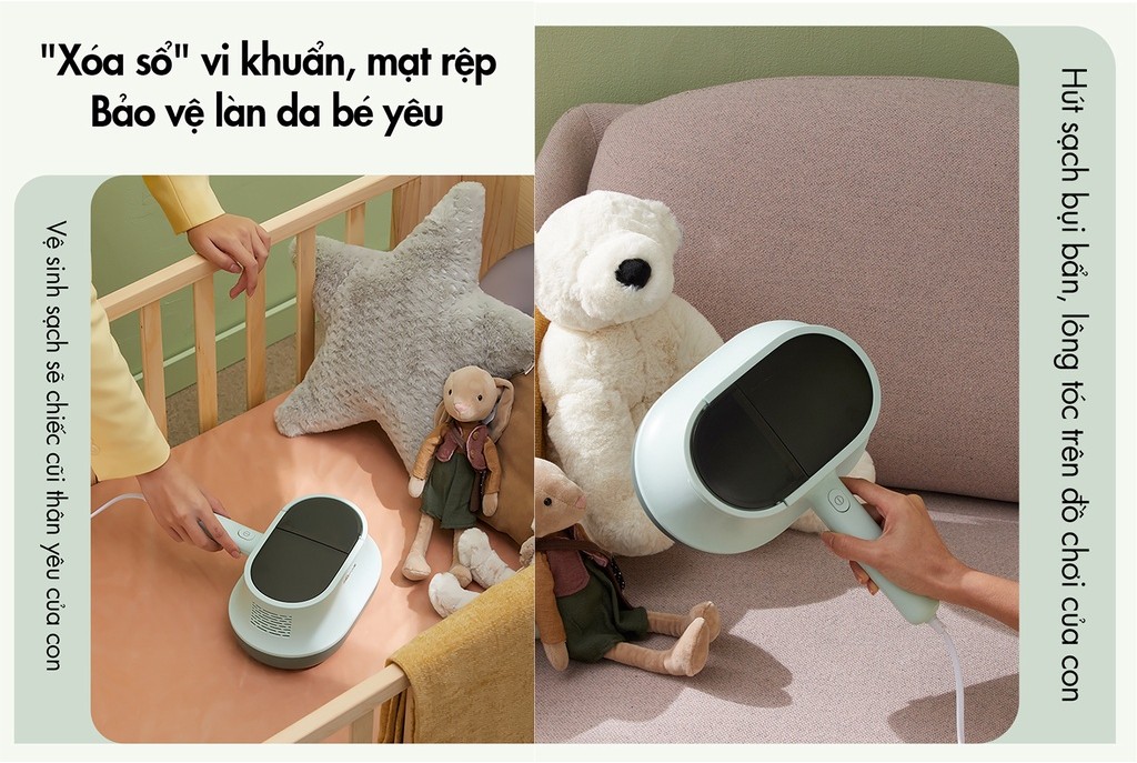 Máy hút bụi giường nệm đa năng Bear CMY-B03M1 - Hàng Chính Hãng