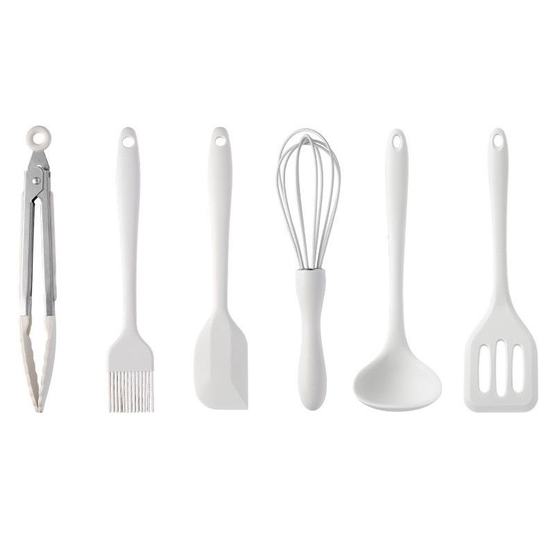 Quà tặng kèm BEAR (không bán) - Bộ Phụ Kiện dụng cụ làm bếp silicone 3 món / 6 món