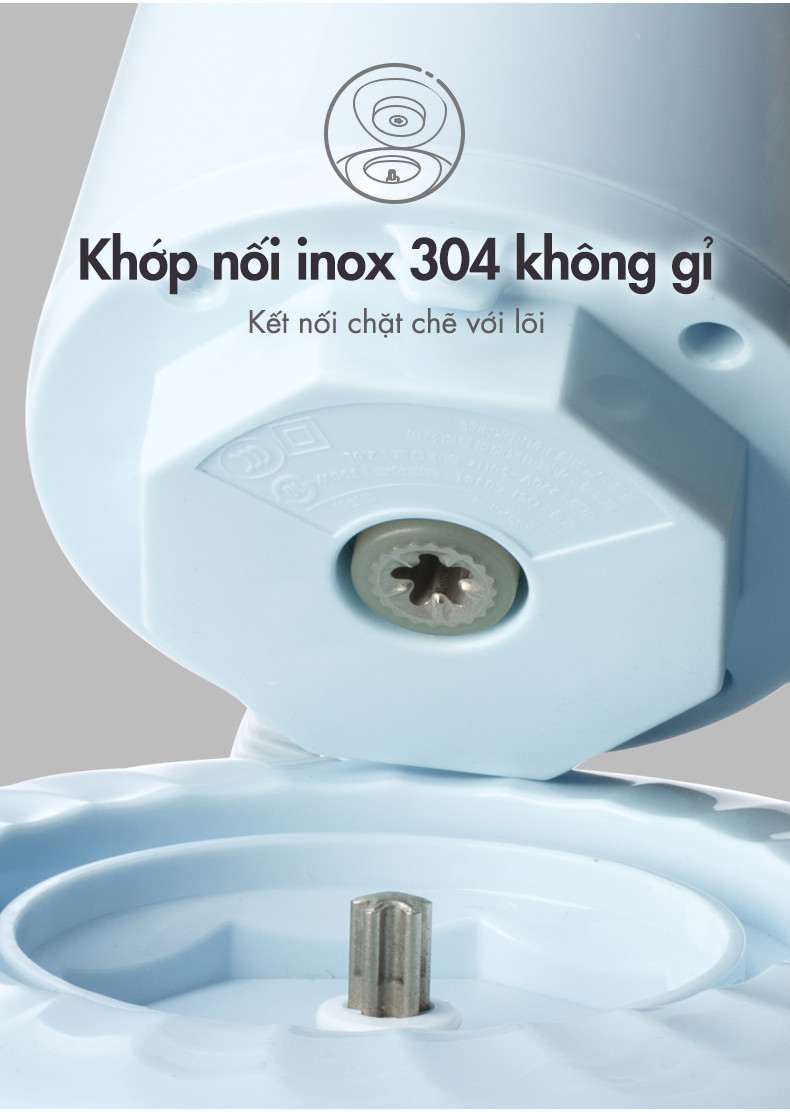 Máy xay thực phẩm đa năng 2L Bear QSJ-C03B1 - Hàng chính hãng
