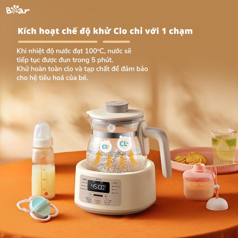 Máy hâm sữa Bear WW-4H12L