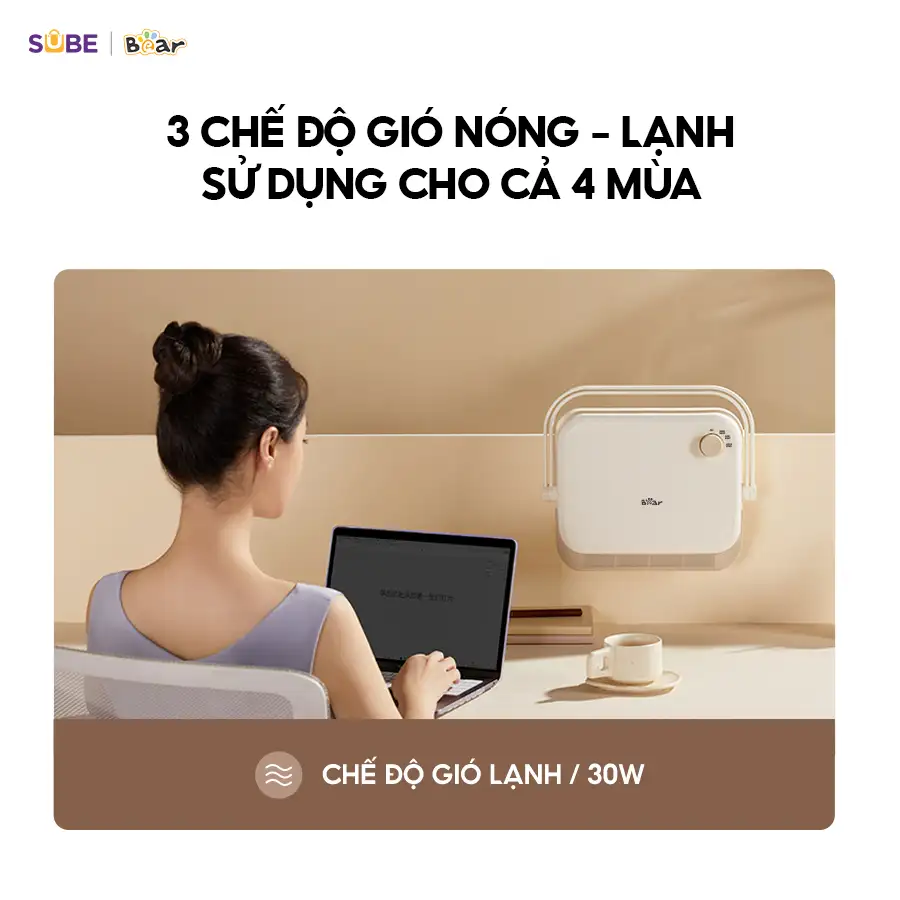 Máy Sưởi Gốm Treo Nhà Tắm Bear SH-4H20X Đèn Sưởi Quạt Sưởi Treo Tường Phòng Tắm Chống Nước Tiết Kiệm Điện Máy Sưởi Gốm Treo Nhà Tắm Bear SH-4H20X Đèn Sưởi Quạt Sưởi Treo Tường Phòng Tắm Chống Nước Tiết Kiệm Điện - Ảnh 8