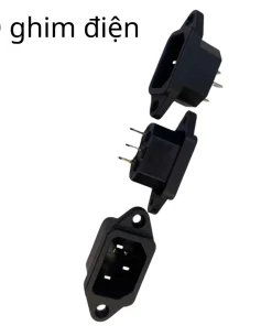 Alternative view of Ổ Ghim Điện 3 Chấu Nhựa Chịu Nhiệt Dùng Cho Siêu Sắc Thuốc Nồi Cơm Bình Thủy