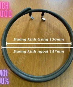 Alternative view of Linh kiện lò nướng thủy tinh Bóng Halogen Bóng Cacbon Maiso thanh nhiệt điện trở timer role motor