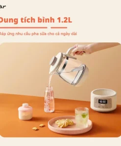 Máy hâm sữa Bear WW-4H12L Tích Hợp Khử Clo Pha Sữa 1.2L BẢN TIẾNG VIỆT