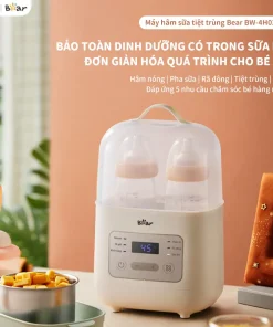 Máy Hâm Sữa Bear Đa Năng BW-4H03M