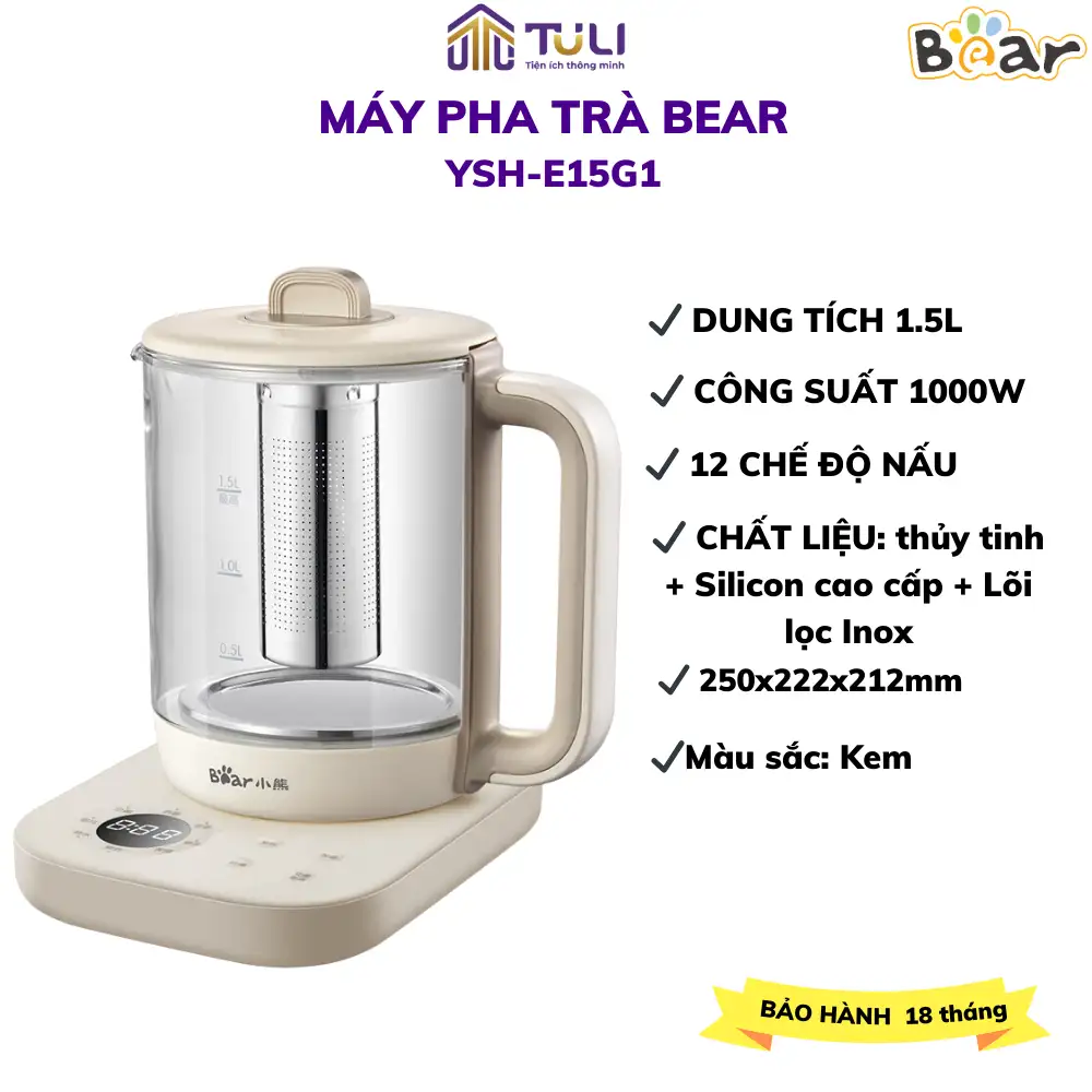 Bear E15G1-1.5L-Be