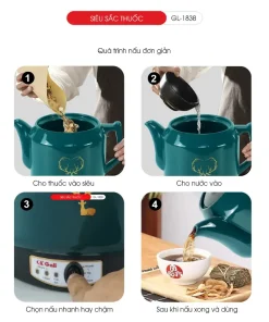 Ổ Ghim Điện 3 Chấu Nhựa Chịu Nhiệt Dùng Cho Siêu Sắc Thuốc Nồi Cơm Bình Thủy