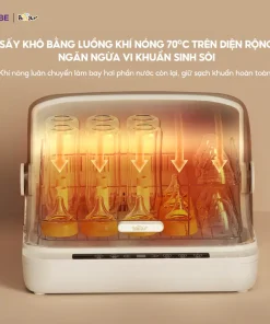 Máy Tiệt Trùng Bình Sữa Bear SB-MTT20 18L Máy Tiệt Trùng Sấy Khô Máy Tiệt Trùng UV Ti Giả Bình Sữa Máy Diệt Trùng