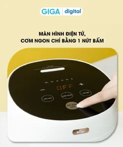 Alternative view of Nồi Cơm Điện 3L Bear SB-NC30B - 600W - 6 chức năng nấu đa dạng - Bảng điều khiển tiếng Việt - Dễ sử dụng