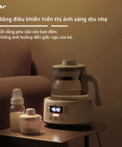 Máy hâm sữa Bear WW-4H12L Tích Hợp Khử Clo Pha Sữa 1.2L BẢN TIẾNG VIỆT