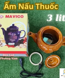 Alternative view of SIÊU NẤU THUỐC MAVICO ẤM NẤU THUỐC BẮC 3L