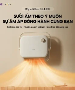 Máy Sưởi Gốm Treo Nhà Tắm Bear SH-4H20X