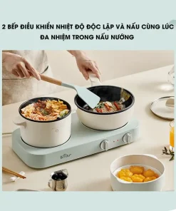 Bộ bếp điện đôi Bear SB-BD02N