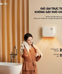 Máy Sưởi Gốm Treo Nhà Tắm Bear SH-4H20X Đèn Sưởi Quạt Sưởi Treo Tường Phòng Tắm Chống Nước Tiết Kiệm Điện Máy Sưởi Gốm Treo Nhà Tắm Bear SH-4H20X Đèn Sưởi Quạt Sưởi Treo Tường Phòng Tắm Chống Nước Tiết Kiệm Điện