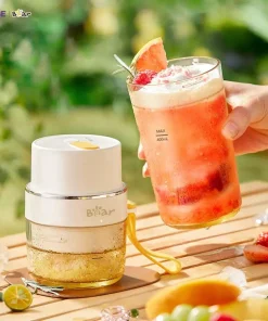 Máy xay sinh tố cầm tay Bear 12 lưỡi 0.4L Quốc Tế bảo hành 18 tháng Máy Xay Cầm Tay Đa Năng SB-MX04K