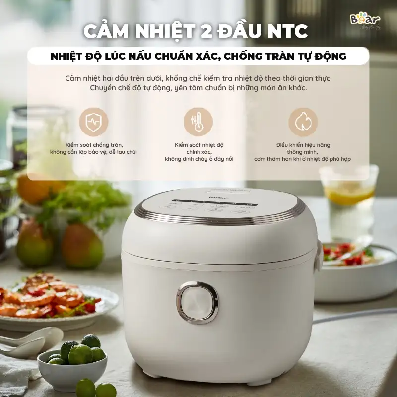 Nồi Cơm Điện Tử Bear
