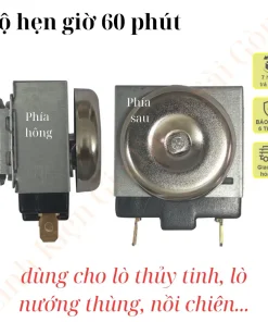 Linh phụ kiện lò nướng thủy tinh, nồi chiên không dầu gồm bóng đèn, sợi đốt, role, timer, công tắc
