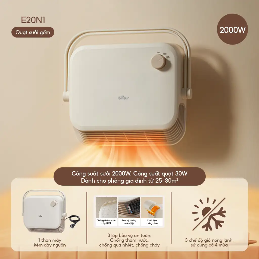 Sưởi treo 4H20X