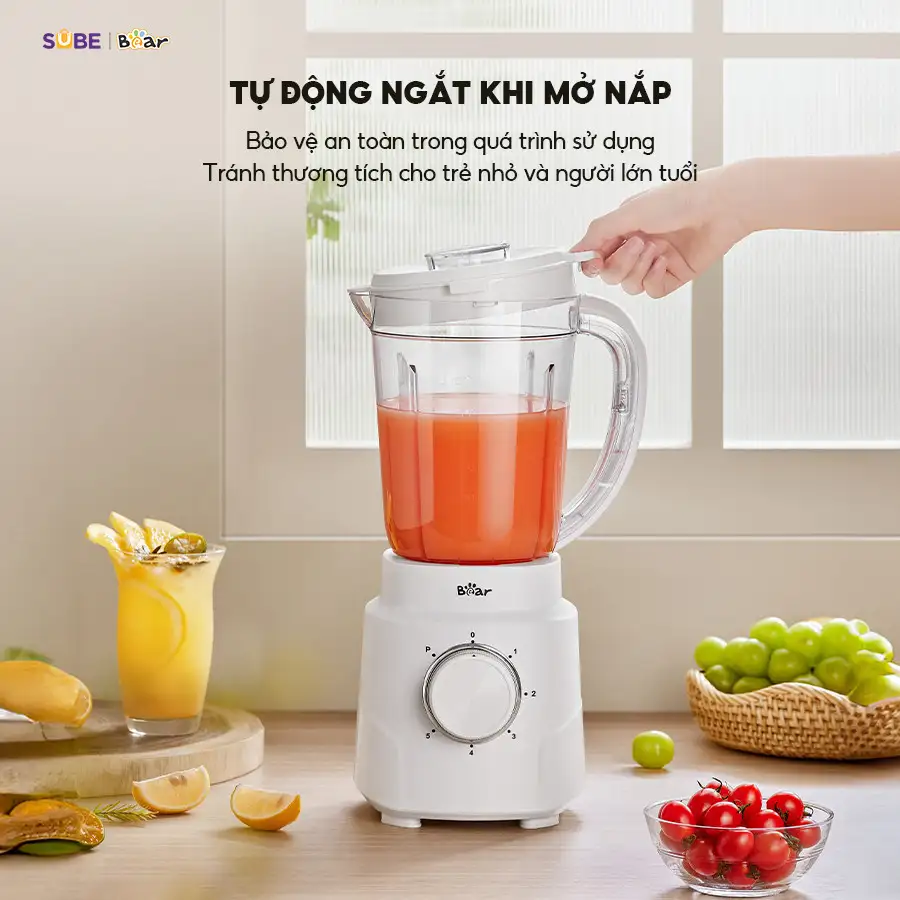 Máy Xay Sinh Tố 1.5L Bear