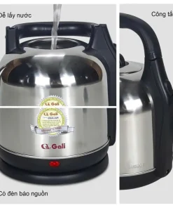 Ấm Siêu Tốc Gali GL-0050N 5 Lít Inox 304 an toàn chất lượng cao