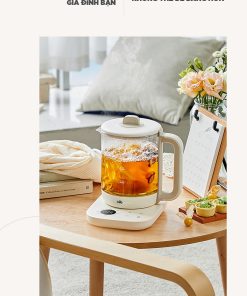 Ấm pha trà đa năng Bear YSH-E15G1 (SB-PT15K) 1000W Bình thủy tinh có lõi lọc inox 304