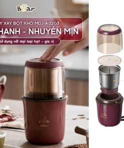 Máy xay bột khô Bear MDJ-A02G3 Xay Cà Phê Hạt Tiêu Ngũ Cốc Thảo mộc
