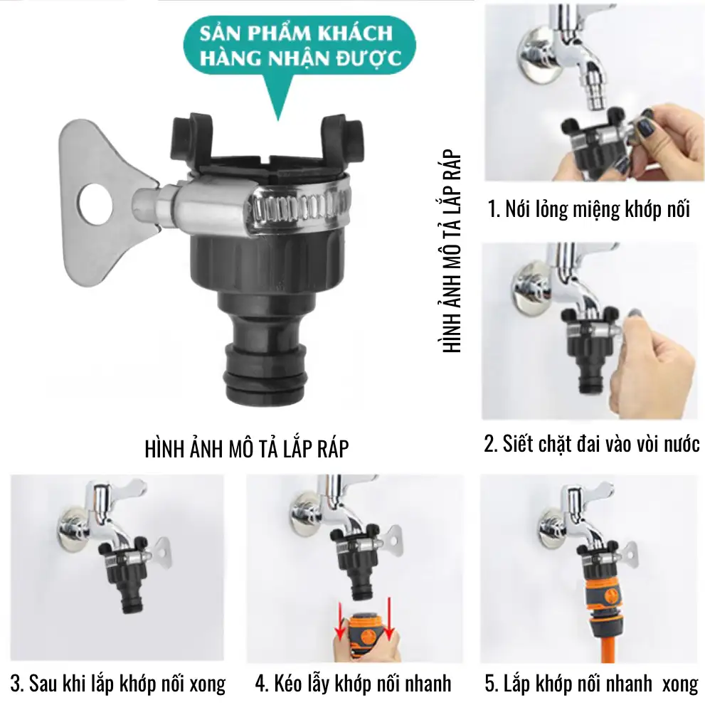 Khớp đa năng RC118-6
