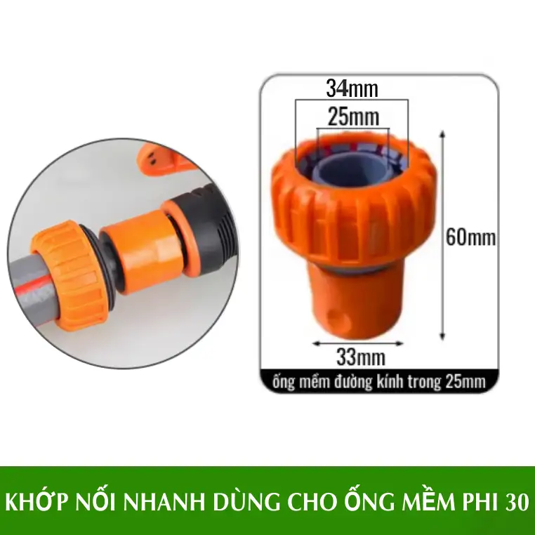 Nối ống 30-34mmRC130