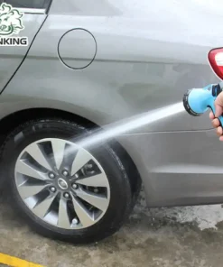 Vòi tưới cây đa năng Lionking Ống nước 5 lớp vòi tưới cây kim loại có 10 kiểu phun Vòi tưới cây đa năng Lionking Ống nước 5 lớp vòi tưới cây kim loại có 10 kiểu phun