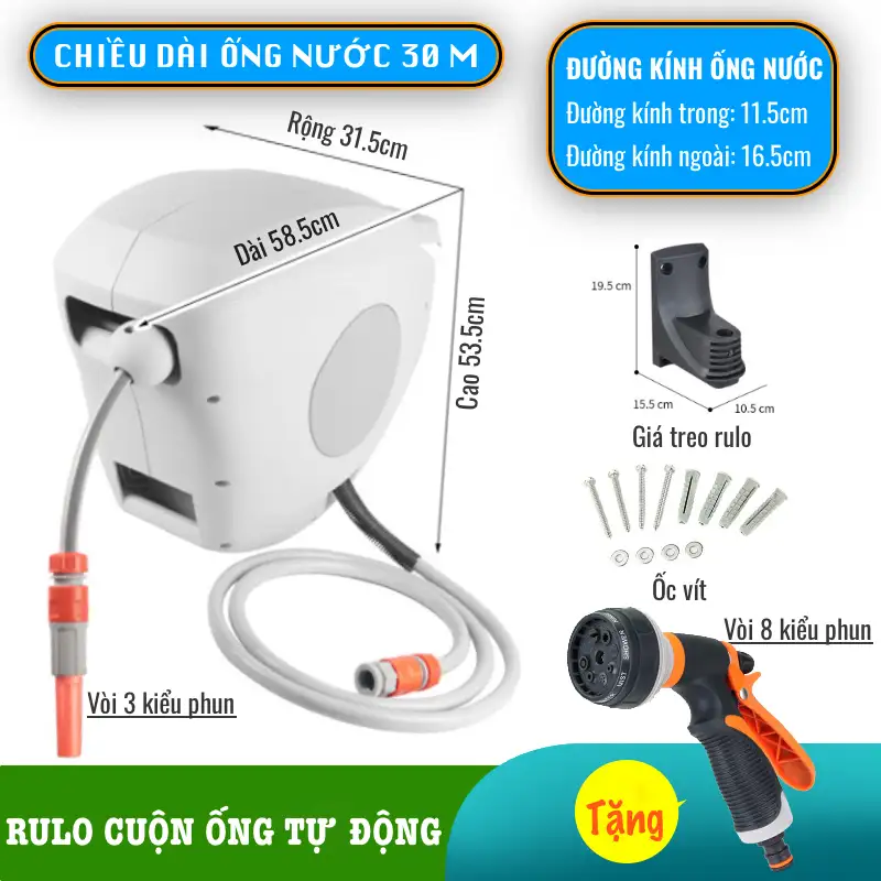 Bộ rulo 30 mét
