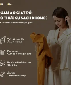 Tủ Sấy Quần Áo Bear HGJ-D12D5 Tủ Vải Máy Sấy Sưởi Gấp Gọn 2 Tầng 475L Sấy Khô Nhanh Công Suất 1200W Diệt Khuẩn Hẹn Giờ