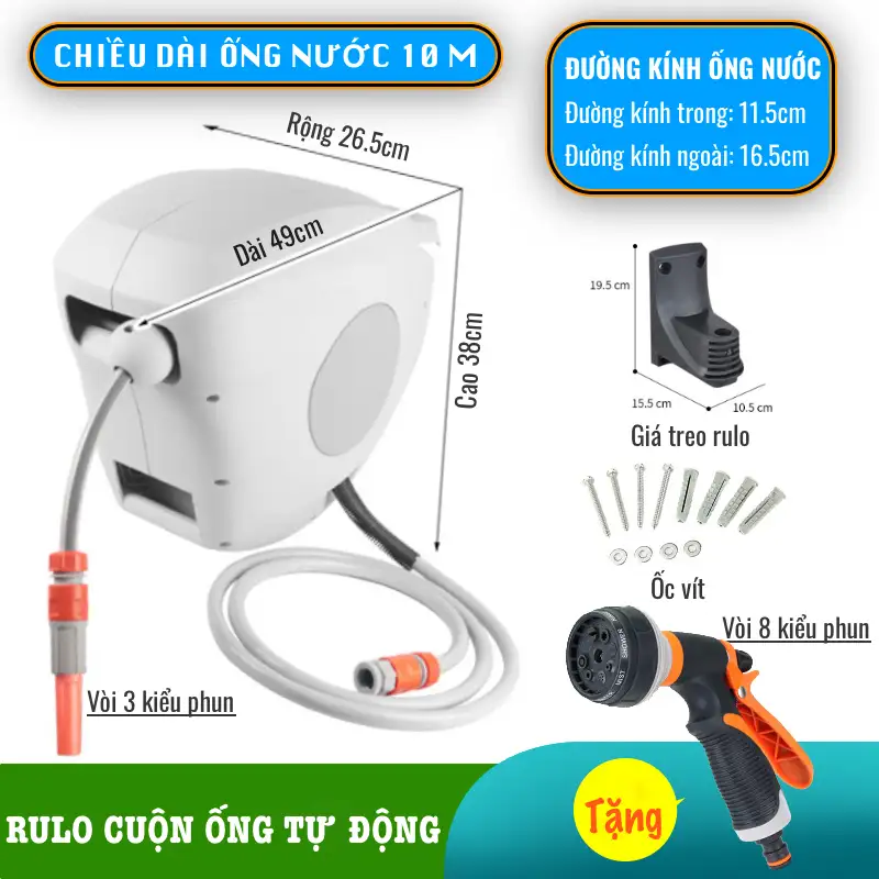 Bộ rulo 10 mét