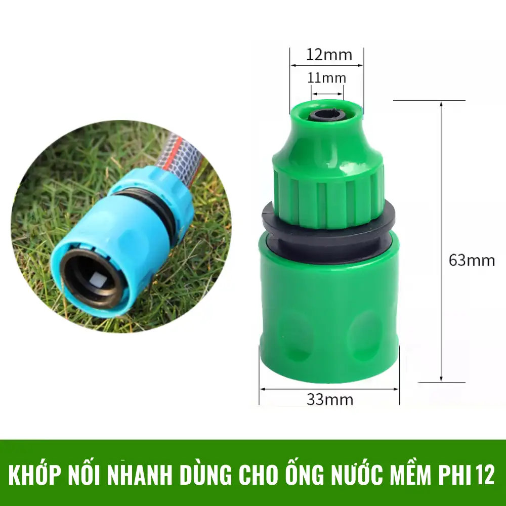 Khớp nối 12mm RC127