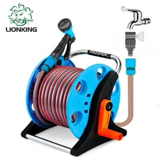 Vòi tưới cây đa năng Lionking Ống nước 5 lớp vòi tưới cây kim loại có 10 kiểu phun Vòi tưới cây đa năng Lionking Ống nước 5 lớp vòi tưới cây kim loại có 10 kiểu phun - Ảnh 9
